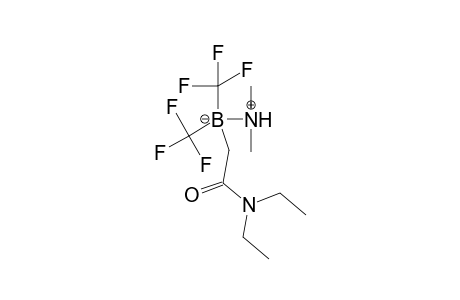 Acetamide, N,N-diethyl-2-[dimethylaminatobis(trifluoromethyl)borinato]-