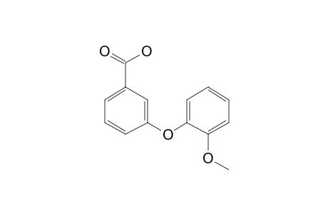 m-(o-Methoxyphenoxy)benzoic acid