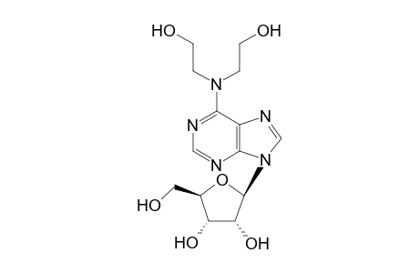 N,N-bis(2-hydroxyethyl)adenosine