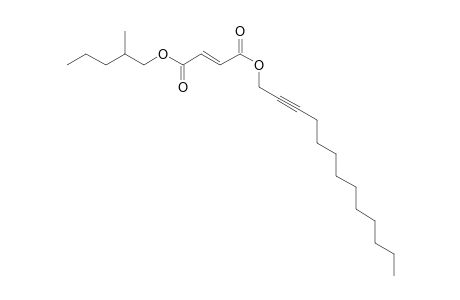 Fumaric acid, 2-methylpentyl tridec-2-yn-1-yl ester