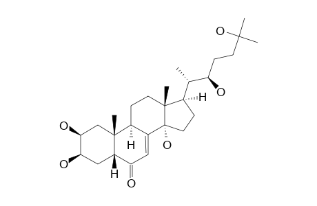 (22R)-2-BETA,3-BETA,14,22,25-PENTAHYDROXY-5-BETA-CHOLEST-7-EN-6-ONE,(ECDYSON)