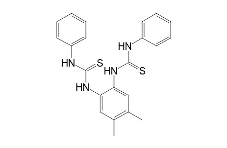 1,1'-(4,5-dimethyl-o-phenylene)bis[3-phenyl-2-thiourea]
