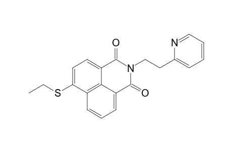 4-(ethylthio)-N-[2-(2-pyridyl)ethyl]naphthalimide