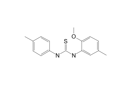 1-(2-Methoxy-5-methyl-phenyl)-3-p-tolyl-thiourea