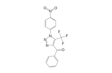 [1-(4-Nitrophenyl)-5-(trifluoromethyl)-1H-1,2,3-triazol-4-yl](phenyl)methanone