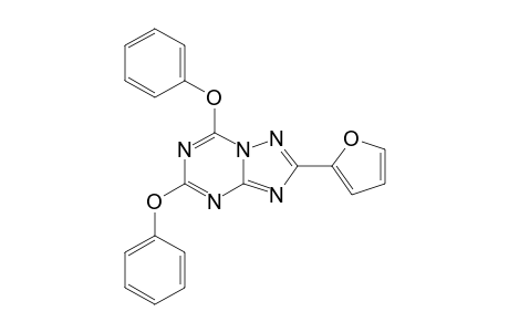 2-(2-FURYL)-5,7-DIPHENOXY-[1,2,4]-TRIAZOLO-[1,5-A]-[1,3,5]-TRIAZINE