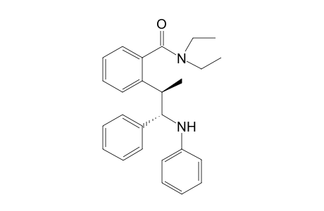 (+-)-N,N-Diethyl-trans-[o-(2-N-phenylamino)-2-phenyl-1-methyl]benzamide