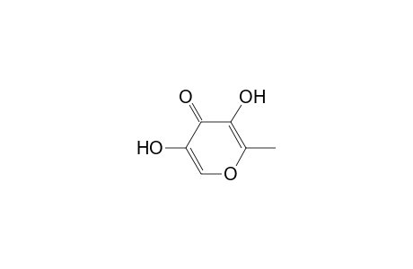 4H-Pyran-4-one,3,5-dihydroxy-2-methyl