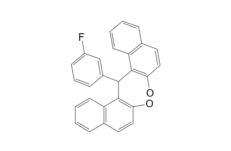 1,1'-(m-Fluorobenzylidene)di-2-naphthol