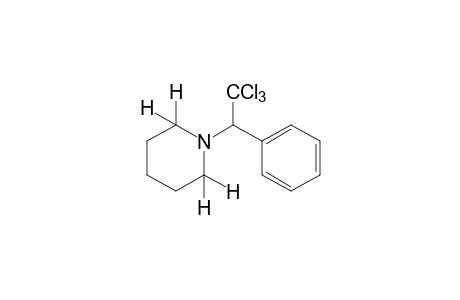 1-[alpha-(Trichloromethyl)benzyl]piperidine