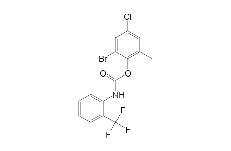 o-(trifluoromethyl)carbanilic acid, 6-bromo-4-chloro-o-tolyl ester