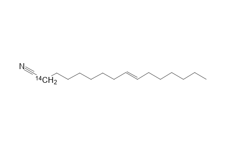 1-[(14)c]cyano-8-pentadecene