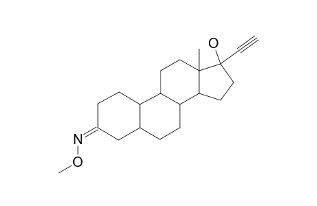 5.ALPHA.-ESTRAN-17.ALPHA.-ETHYNYL-17.BETA.-OL-3-ONE(3-O-METHYLOXIME)