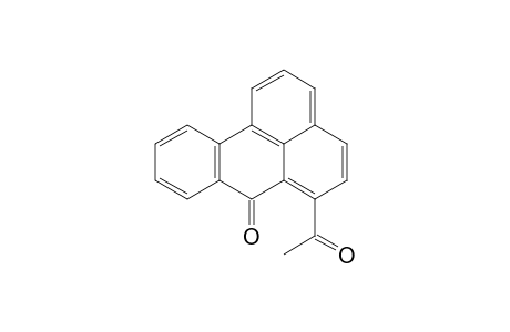 7H-Benz[de]anthracen-7-one, 6-acetyl-