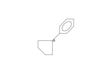 Phenyl-1-cycloheptyl cation