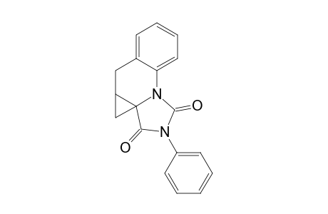 2-Phenyl-4A,5-dihydro-1H,4H-cyclopropa-[E]-imidazo-[1,5-A]-quinoline-1,3(2H)-dione