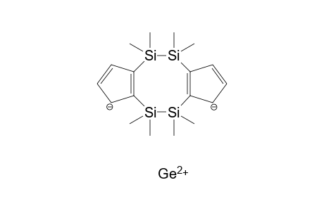 germanium(II) 4,4,5,5,9,9,10,10-octamethyl-1,4,5,8,9,10-hexahydrodicyclopenta[c,g][1,2,5,6]tetrasilocine-1,8-diide