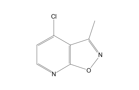 3-METHYL-4-CHLORISOXAZOLO-[5,4-B]-PYRIDIN