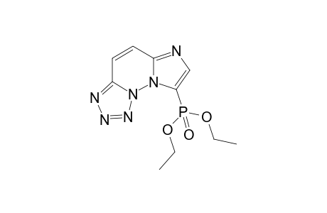 Diethyl imidazo[1,2-f]tetrazolo[1,5-b]pyridazin-8-ylphosphonate