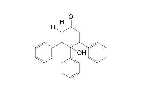 4-hydroxy-3,4,5-triphenyl-2-cyclohexen-1-one