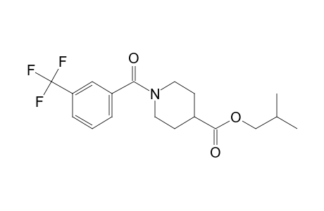 Isonipecotic acid, N-(3-trifluoromethylbenzoyl)-, isobutyl ester