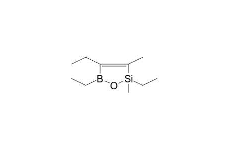 2,4,5-Triethyl-2,3-dimethyl-2,5-dihydro-1,2,5-oxasilaborole