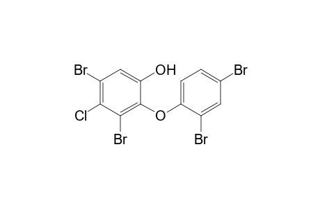 2-(2',4'-DIBROMOPHENOXY)-3,5-DIBROMO-4-CHLOROPHENOL