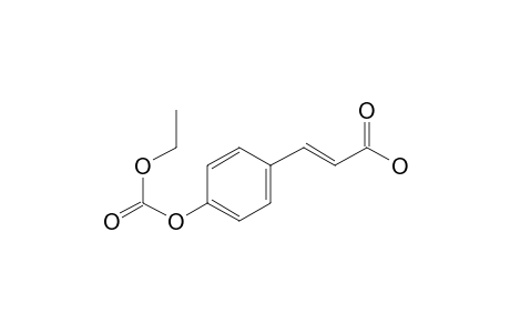 Trans-p-coumaric acid, o-ethoxycarbonyl-