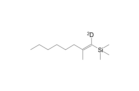 2-Methyl-1-deuterio-1-(trimethylsilyl)-1-octene