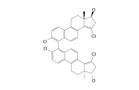 BIS-(15-CHLORO-3,17-BETA-DIHYDROXY-ESTRA-1,3,5(10),6,8,14-HEXAEN-4-YL)