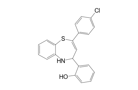2-(4''-CHLOROPHENYL)-4-(2'-HYDROXYPHENYL)-4,5-DIHYDRO-1,5-BENZOTHIAZEPINE