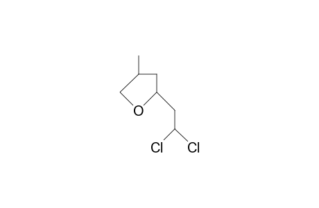 trans-2-(2,2-Dichloro-ethyl)-4-methyl-tetrahydro-furan