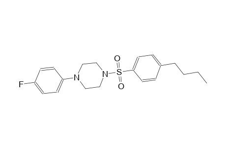 1-[(4-Butylphenyl)sulfonyl]-4-(4-fluorophenyl)piperazine