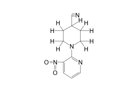 1-(3-nitro-2-pyridyl)isonipecotonitrile