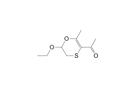 1-(2-Ethoxy-6-methyl-2,3-dihydro-1,4-oxathiin-5-yl)ethanone