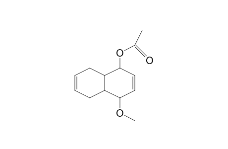 4-Methoxy-1,4,4a,5,8,8a-hexahydro-1-naphthalenyl acetate