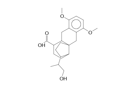 Tetracyclo[11.4.0.0(3,11).0(7,11)]heptadeca-1(13),14,16-triene-4-carboxylic acid, 14,17-dimethoxy-8-(2-hydroxy-1-methylethyl)-