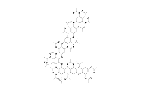 TRIHYDROXYOCTAPHLORETHOL-A-EICOSAACETATE;2,3,4,3',5'-PENTAACETOXY-6-(2,3,4-TRIACETOXY-6-(2,6-DIACETOXY-4-(2,4,6-TRIACETOXYPHENOXY)-PHENOXY)-PHENOXY
