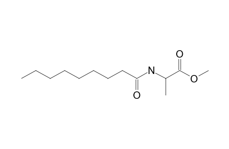 METHYL-2-(NONANOYLAMINO)-PROPANOATE;N-NONANOYL-ALANINE-METHYLESTER