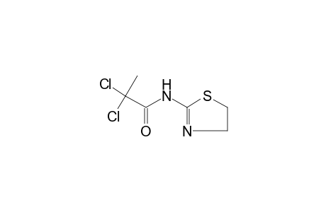 2,2-dichloro-N-(2-thiazolin-2-yl)propionamide