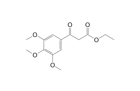 (3,4,5-Trimethoxybenzoyl)acetic acid, ethyl ester