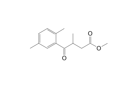 Butyric acid, 3-(2,5-dimethylbenzoyl)-, methyl ester