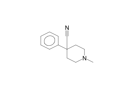 4-Piperidinecarbonitrile, 1-methyl-4-phenyl-