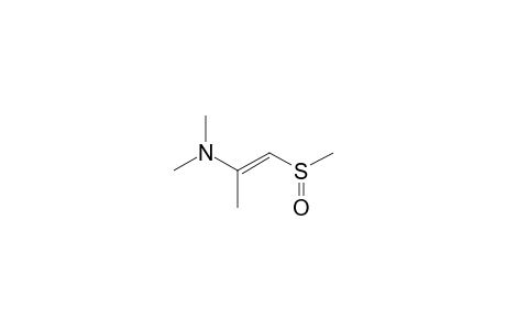 1,N,N-Trimethyl-2-methylsulfinyl-1-ethenyl-1-amine