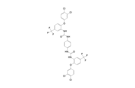 1,1'-p-PHENYLENEBIS{3-[6-(3,4-DICHLOROPHENOXY)-alpha,alpha,alpha-TRIFLUORO-m-TOLYL]UREA}