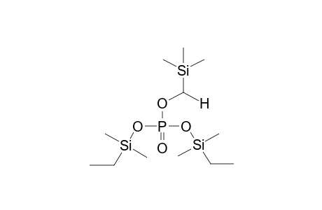 BIS(DIMETHYLETHYLSILYL)(TRIMETHYLSILYLMETHYL)PHOSPHATE