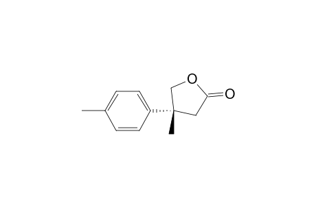 (R)-(+)-3-Methyl-3-(4-methylphenyl)-4-butanolide