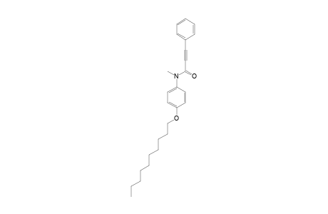 N-(4-decoxyphenyl)-N-methyl-3-phenyl-2-propynamide