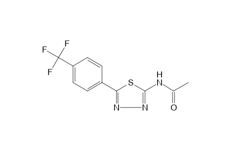 2-ACETAMIDO-5-(alpha,alpha,alpha-TRIFLUORO-p-TOLYL)-1,3,4-THIADIAZOLE