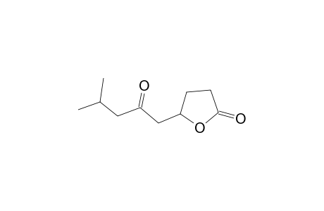 4-Hydroxy-8-methyl-6-oxononanoic acid, gamma-lactone